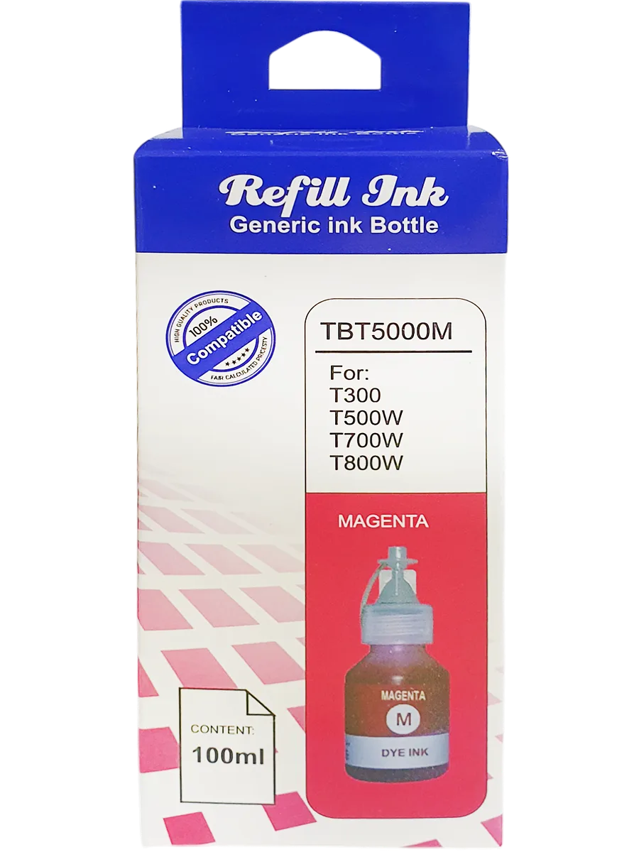 Tinta Cony BT5000M Magenta Compatible con Brother BT-5000M