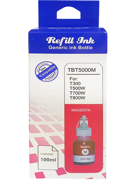 Tinta Cony BT5000M Magenta Compatible con Brother BT-5000M