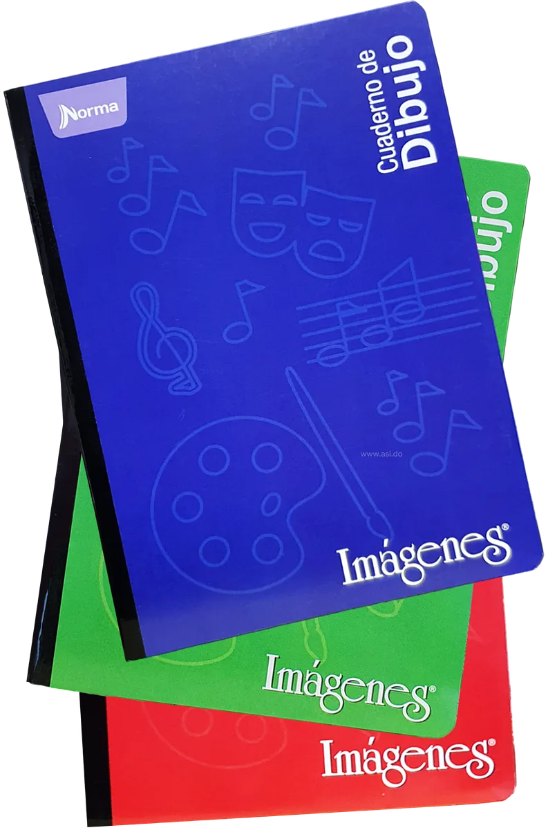 Cuaderno Escolar de Dibujo, 144 Paginas