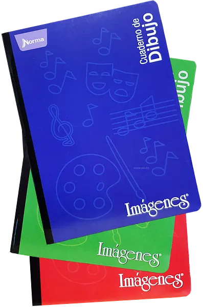 Cuaderno Escolar de Dibujo, 144 Paginas