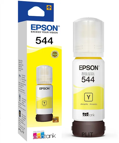 Original: Tinta Epson 544 para Impresoras L3110 L3150 L5190, Amarilla