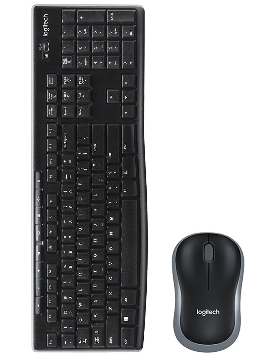 Teclado y Mouse Inalámbrico Logitech MK270