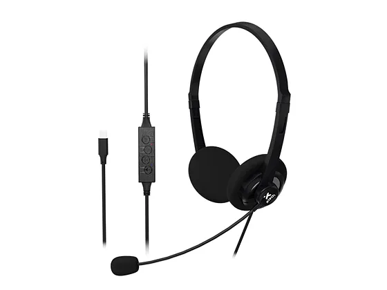 Audífonos USB-C Xtech XTH-245 para Conferencias con Micrófono ENC