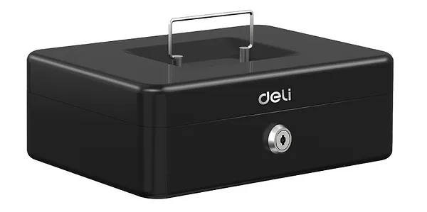 Caja Chica Metálica 10", Negro - Deli  T505