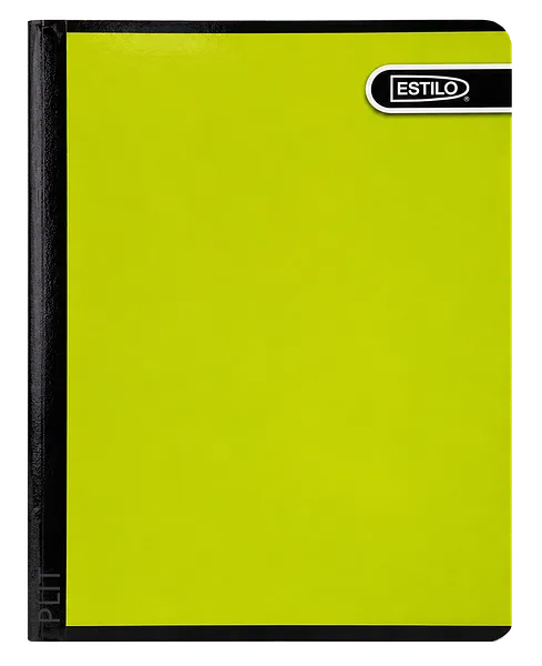 Cuaderno Cosido Estilo Verde Manzana, 200 páginas