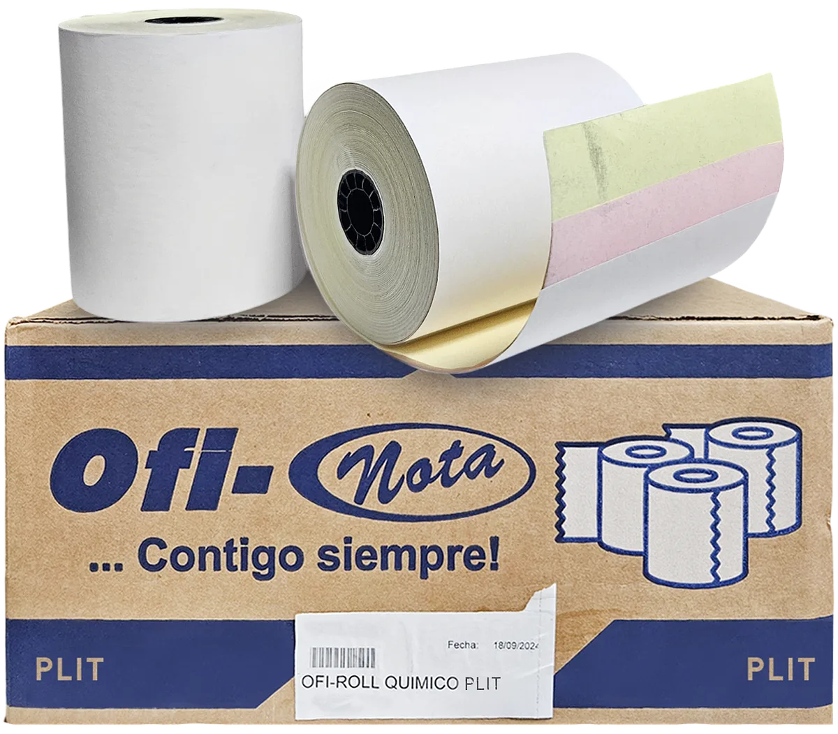 Rollo de Papel 3" de 3 Partes - Ofinota #40181601