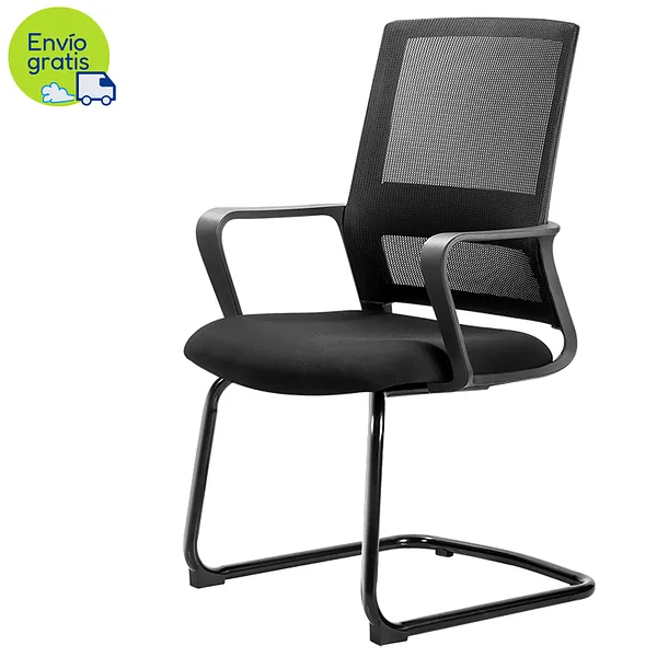 Silla de Visita con Malla Transpirable  - Deli 87091