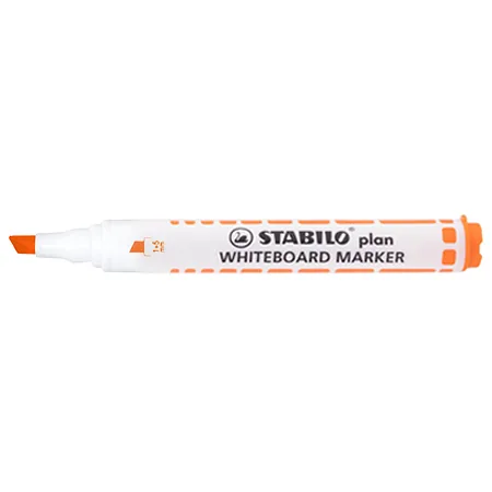 Marcador para Pizarra Stabilo Plan, Naranja