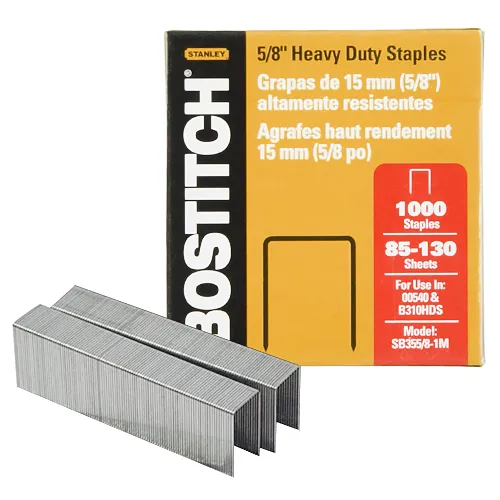 Grapas Bostitch Heavy Duty 15 mm (5/8") 1,000 grapas - #SB355/8-5M