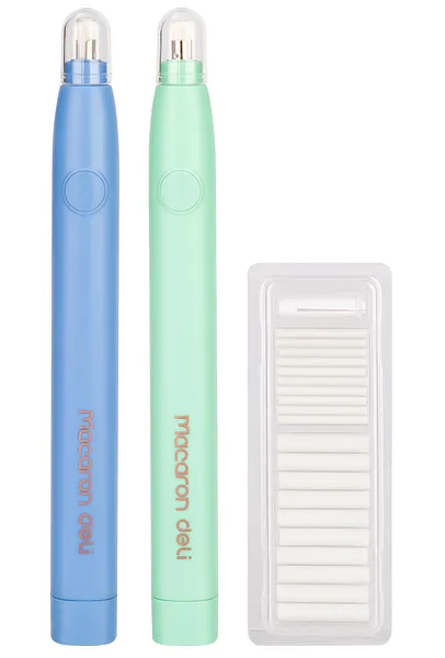 Borrador Eléctrico para Lápices de Grafito - Deli Macaron H02800