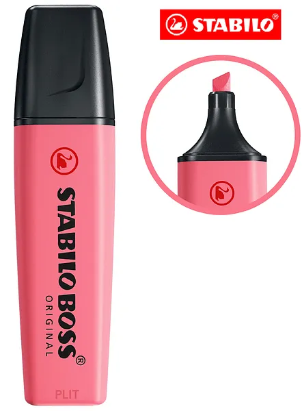 Resaltador Stabilo Boss Pastel Cherry Blossom Pink (Rosa Cereza en Flor)
