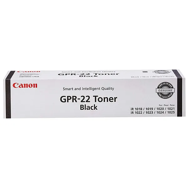 Original: Toner Canon GPR-22, Negro