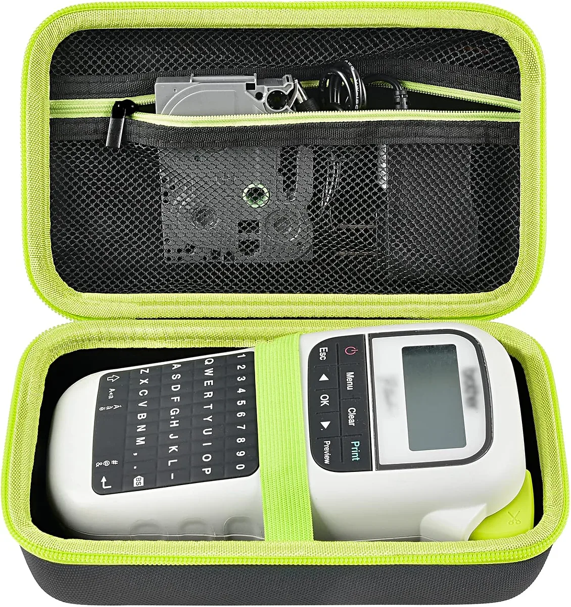 Estuche para Rotuladora Brother PT-H110, Negro