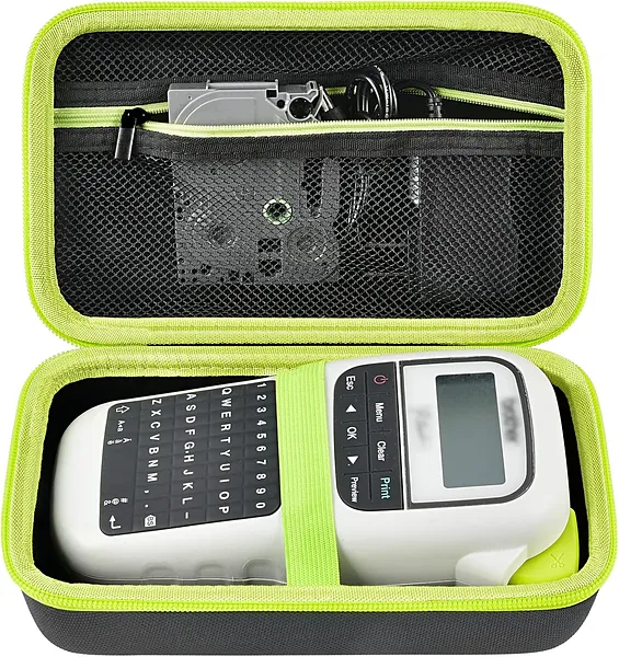 Estuche para Rotuladora Brother PT-H110, Negro
