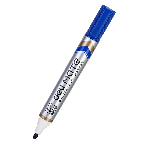 Marcador para Pizarra 2.0 mm, Azul - Deli Mate U003