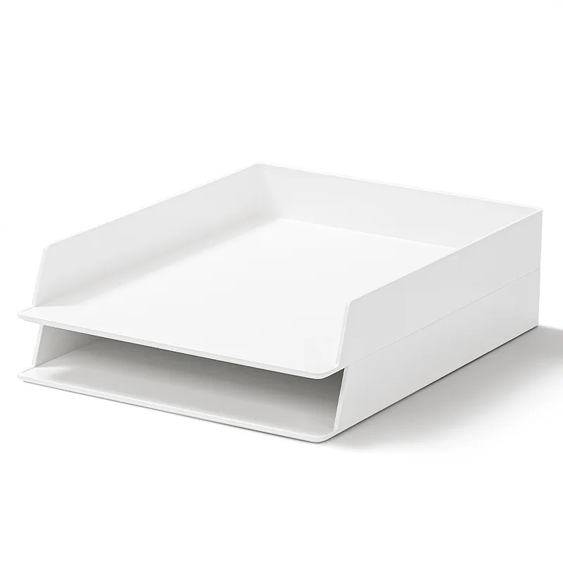 Bandeja Minimalista 2/1, Blanco Mate - Deli Nusign NS021S