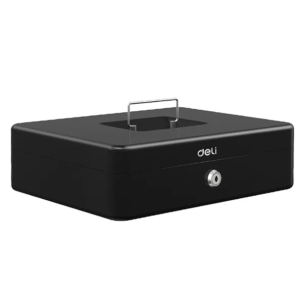 Caja Chica Metálica 12", Negro - Deli T508