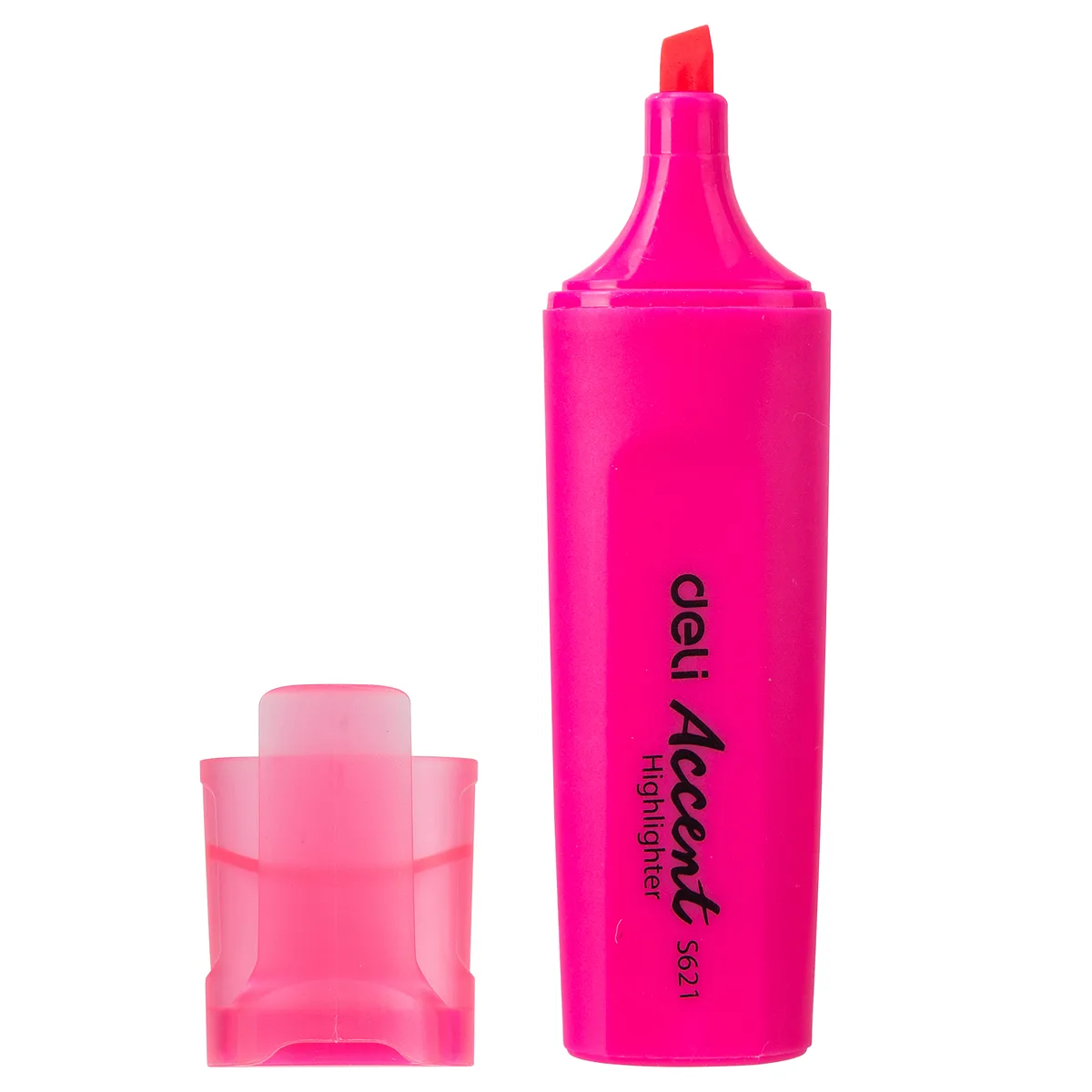 Resaltador Deli Accent S621,  Rosado Neón