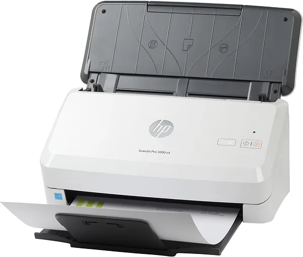Escáner HP ScanJet Pro 3000 s4 Escáner Rápido de 2 Caras con Alimentador Automático