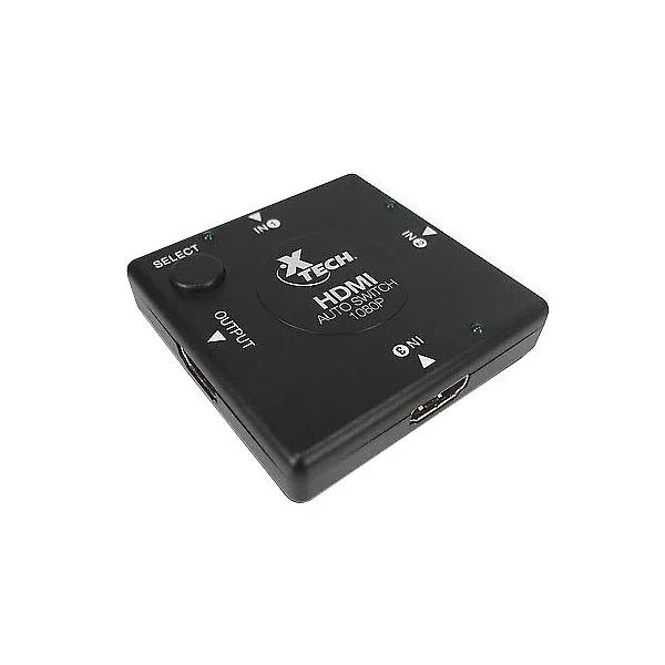 Switch HDMI de 3 Canales - Xtech XTA-300