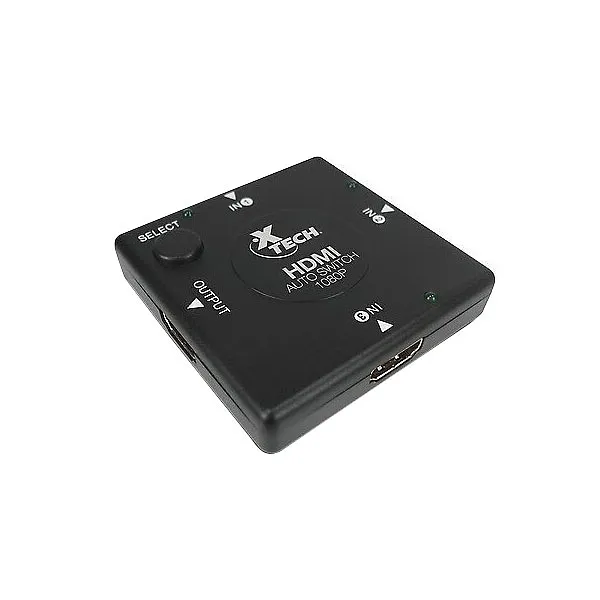 Switch HDMI de 3 Canales - Xtech XTA-300