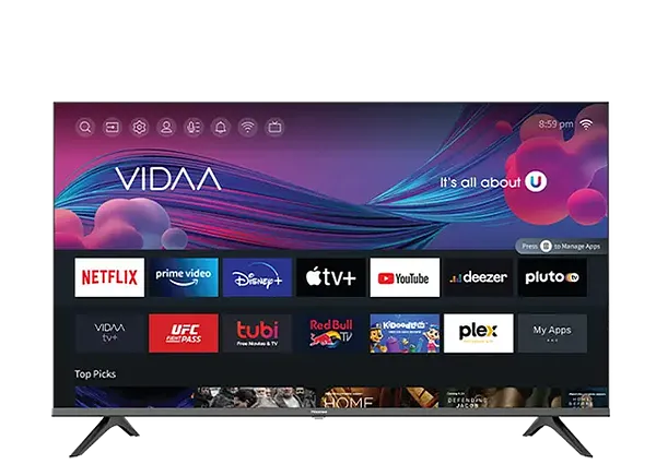 Televisor Hisense 40" - HD VIDAA Smart TV - Serie A4