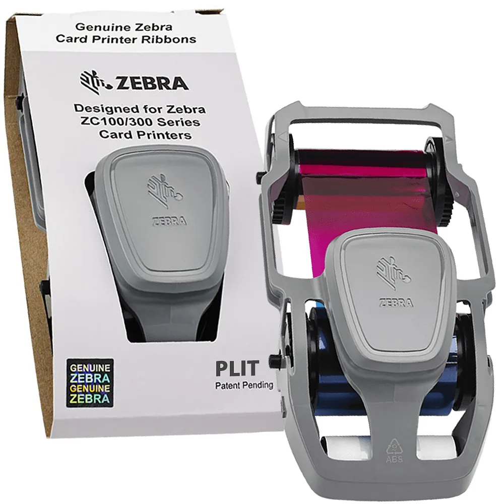 Cinta Zebra 800300-360LA de Color YMCKOK para Impresoras Zebra ZC300