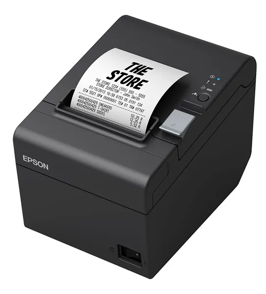 Impresora Térmica para Recibos 3" (80mm) Epson TM-T20III-001 para Puntos de Ventas, Negra