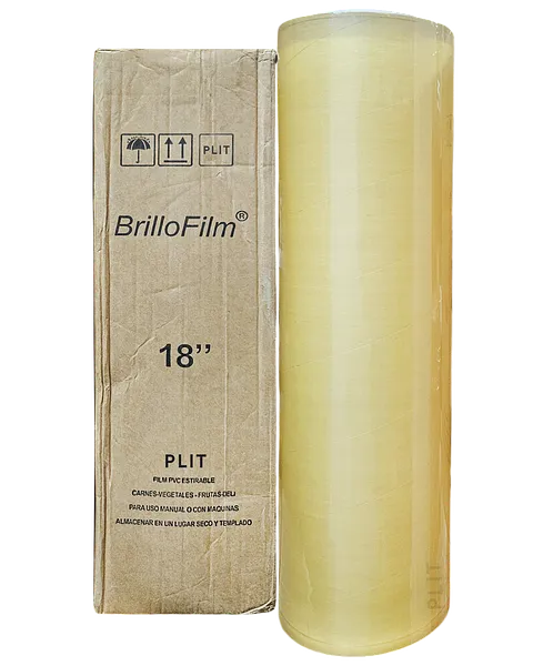 Rollo Plástico Film Brillo Film para Alimentos 18" x 700 yardas