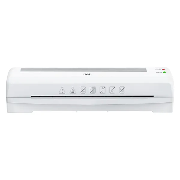 Plastificadora de 12" para Hojas A4, Blanca