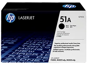 Original: Toner HP 51A (Q7551A) Negro