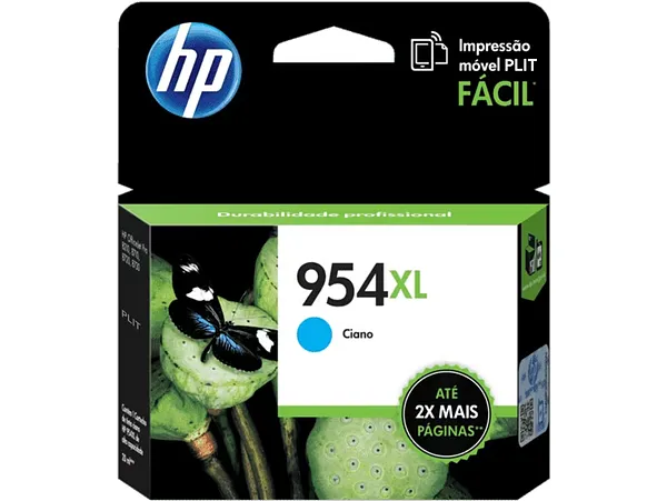 Original: Cartucho de Alto Rendimiento HP 954 XL (L0S62AL), Cyan