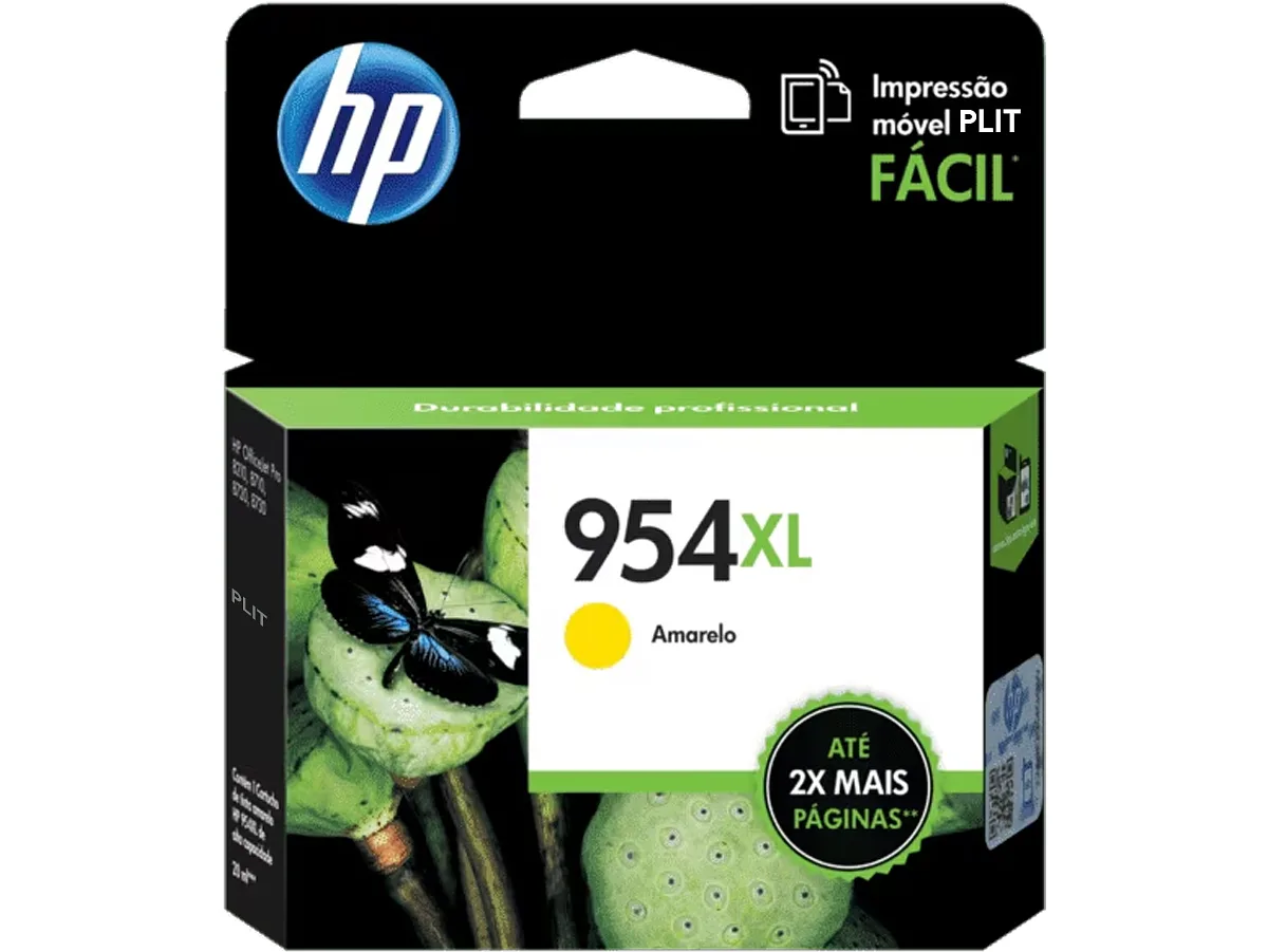 Original: Cartucho de Alto Rendimiento HP 954 XL (L0S68AL), Amarillo