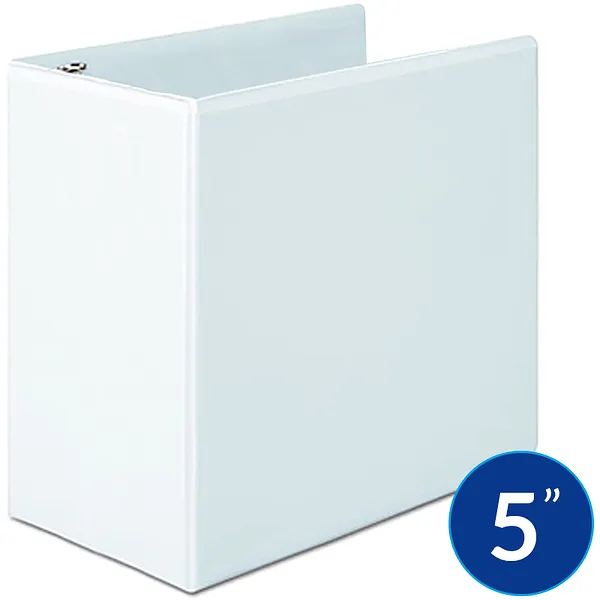 Carpeta de 5" Pulgadas con Cover, Blanco