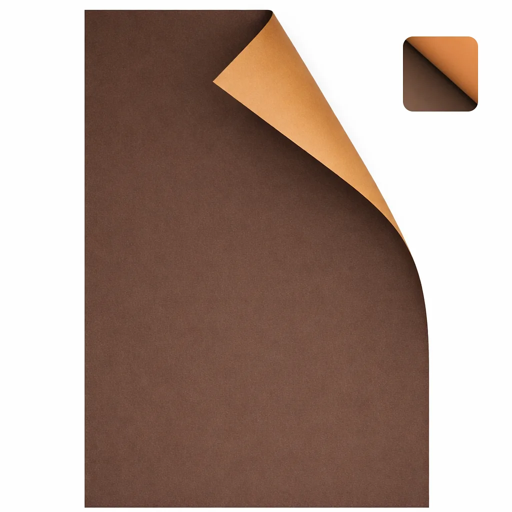 Cartulina Reversible Doble Cara Marrón Café y Cocoa - Irasa IR-50409