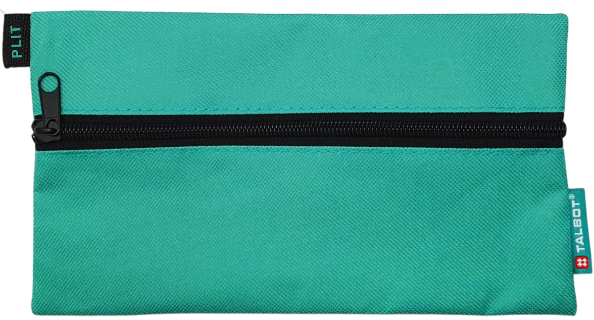 Estuche Cartuchera Portalápices Escolar Talbot, Turquesa