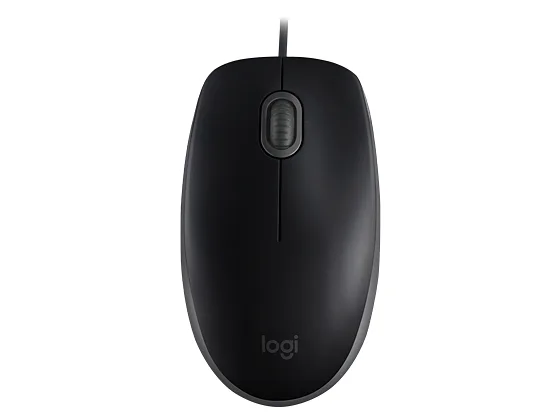 Mouse Logitech M110 Silent USB con Cable Silencioso 1000 DPI.