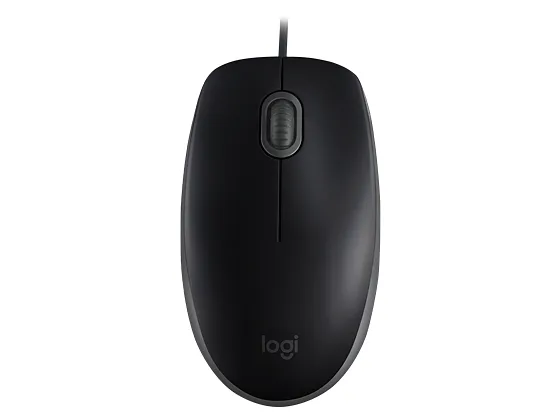 Mouse Logitech M110 Silent USB con Cable Silencioso 1000 DPI.