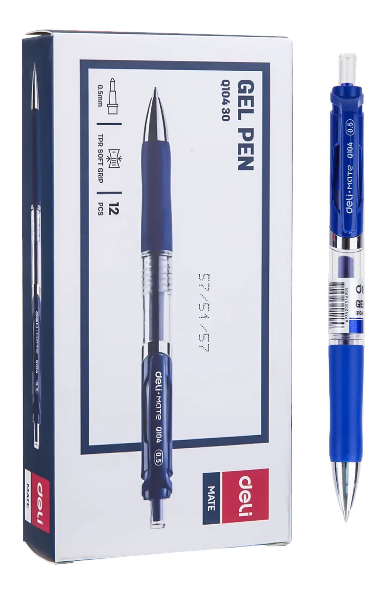 Bolígrafo de Gel 0.5 mm - Deli Mate Q104