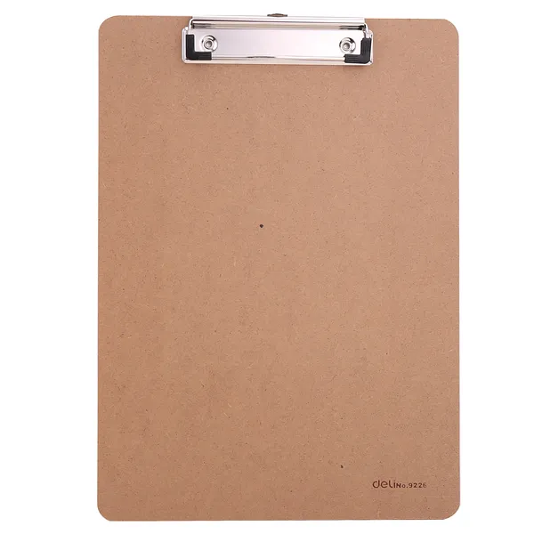 Tablilla Portapapeles A4 -  8" x 11" con Clip -  Deli 9226