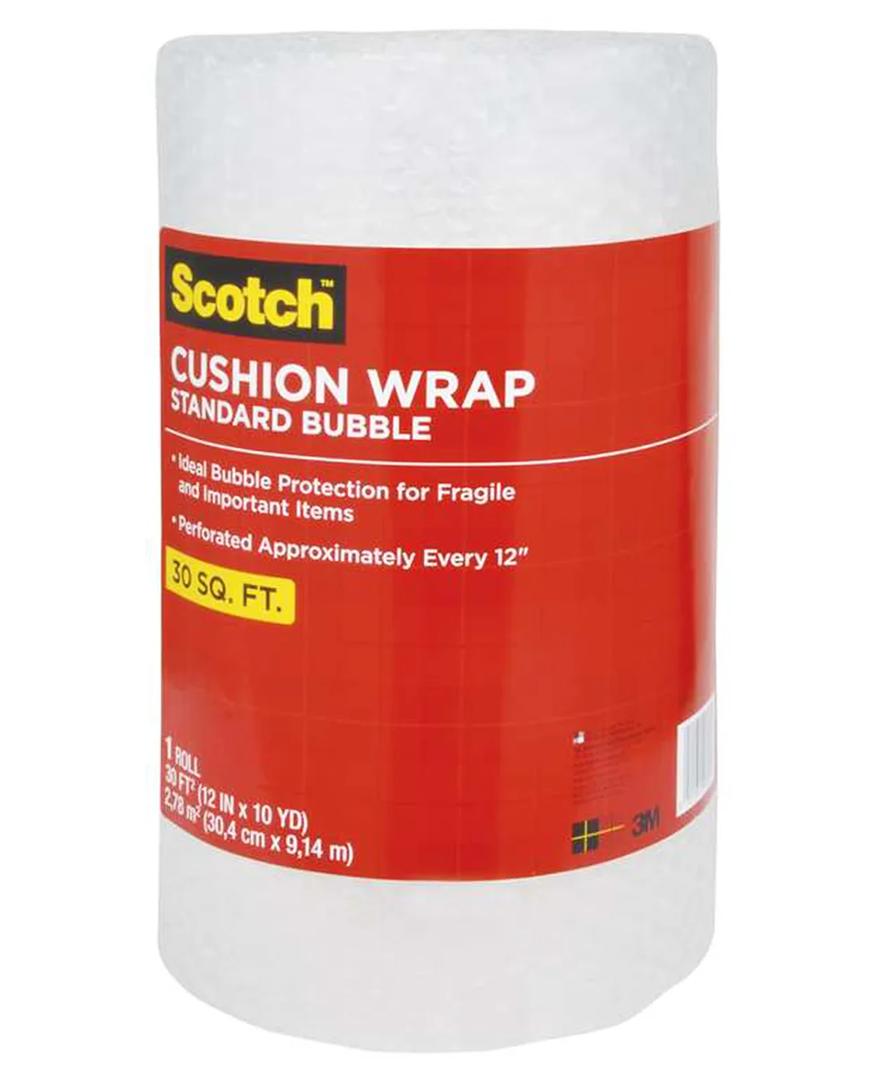 Burbujas Plástica para Envoltura 12" x 30 Pies -  Scotch 3M