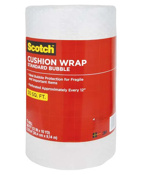 Burbujas Plástica para Envoltura 12" x 30 Pies -  Scotch 3M