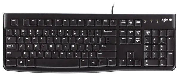 Teclado Logitech K120 USB con Teclado Numérico