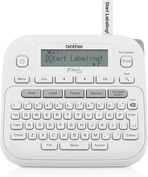 Rotuladora / Etiquetadora Horizontal Brother P-Touch PT-D220 para cinta TZE-231 