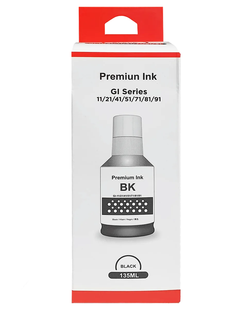 Tinta Cony Compatible con Canon GI-11 Negro, 135ml