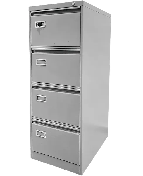 Archivo Metálico 8.5" x 13" de 4 Gavetas, Gris