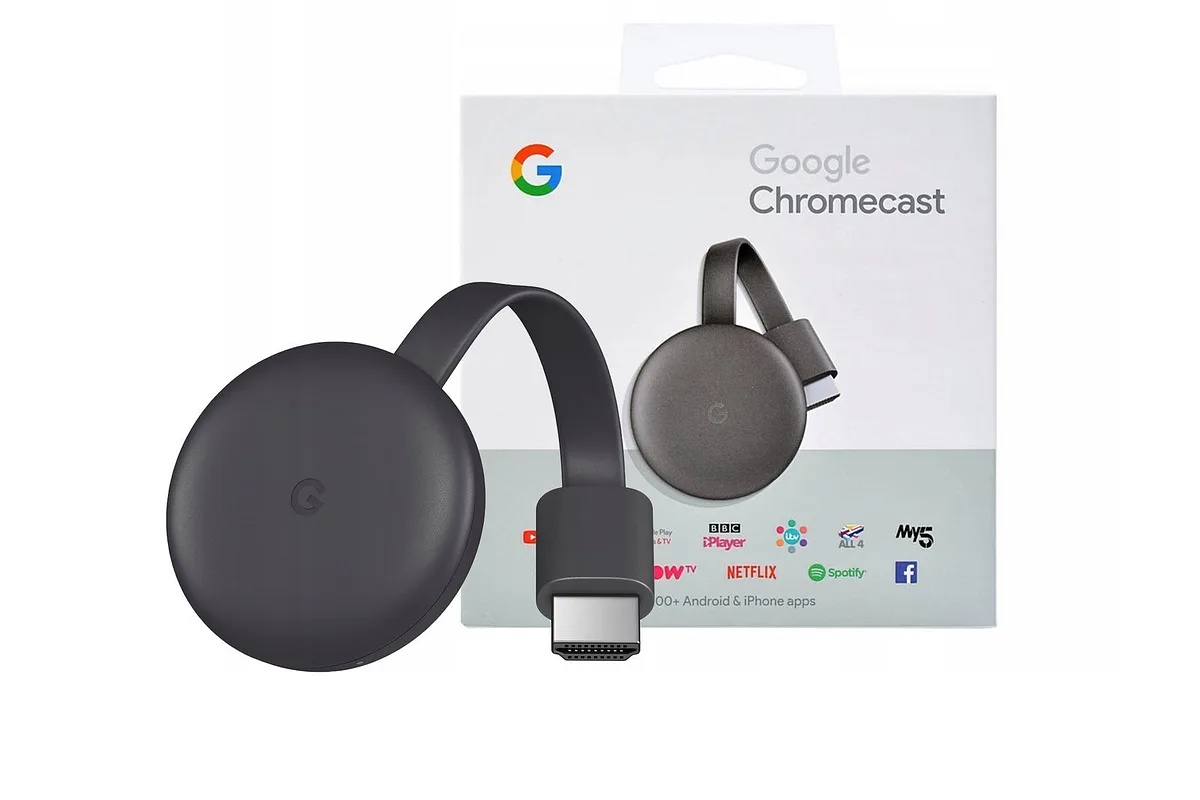 Convertidor Chromecast HDMI, 3ra Generación 
