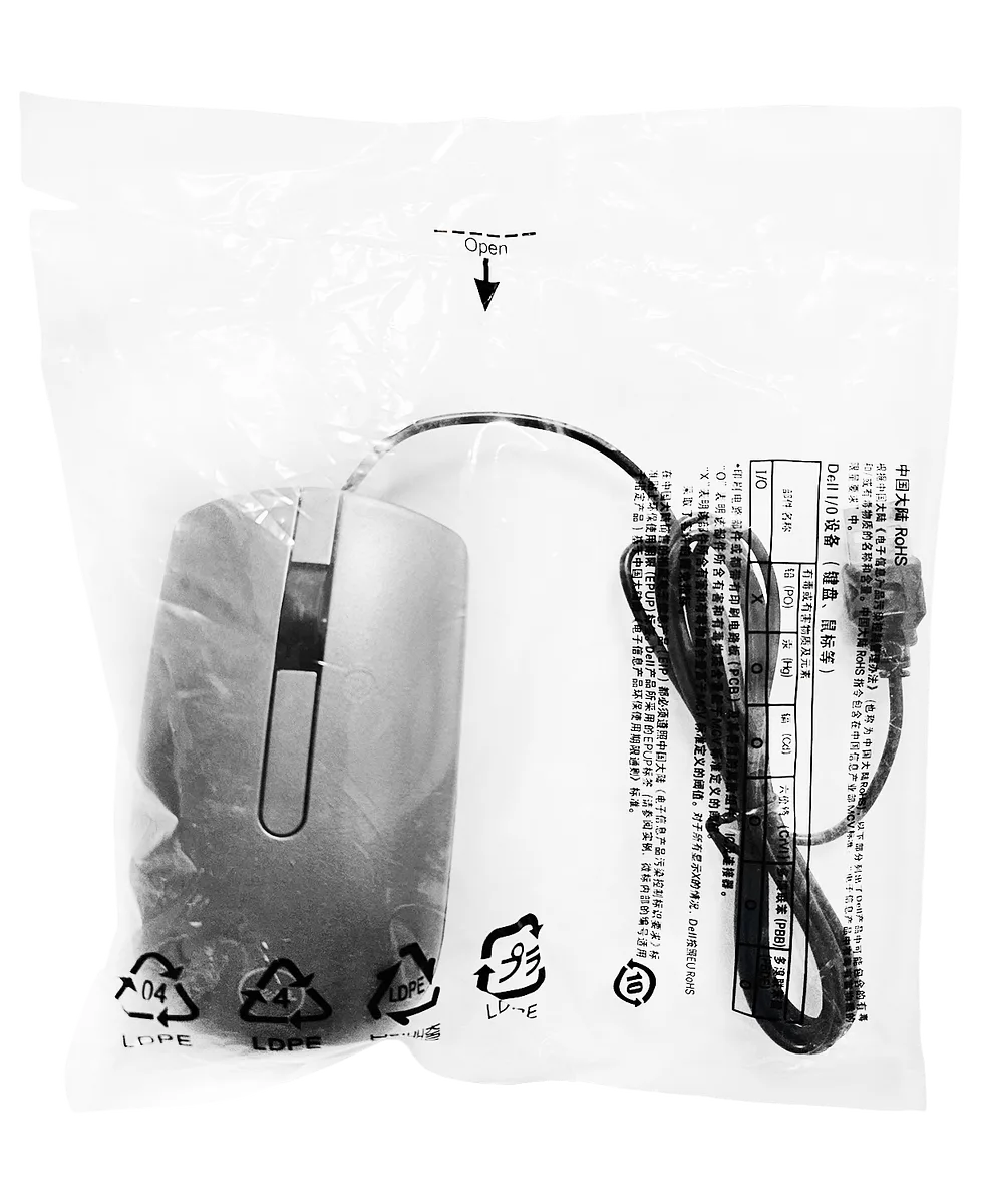 Mouse Óptico Dell USB 0X78GR, Gris