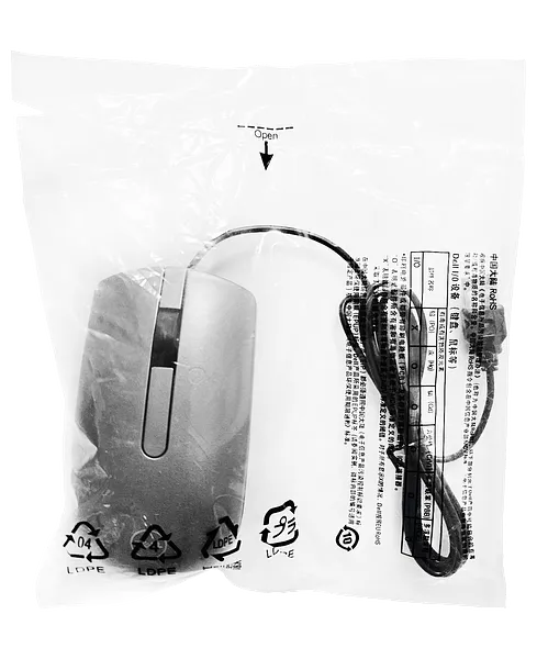 Mouse Óptico Dell USB 0X78GR, Gris