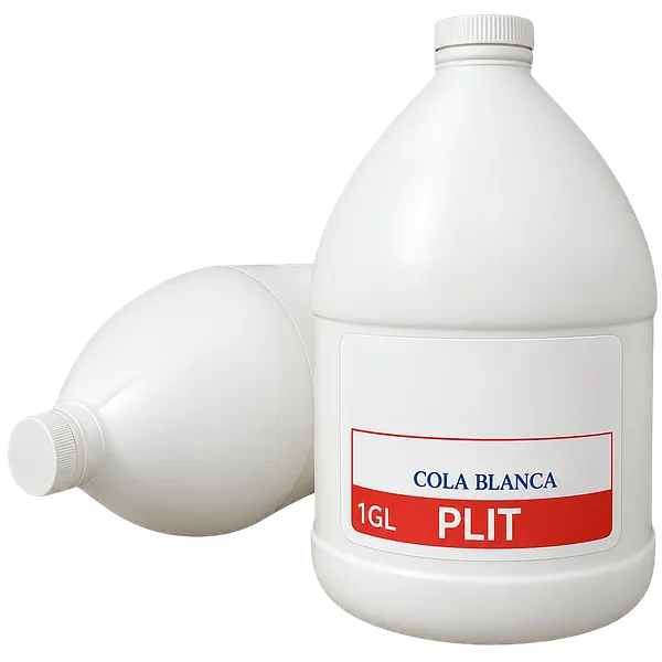 Galón de Pegamento de Cola Líquida, Blanca